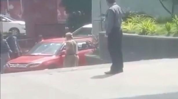 Breach in Home Minister Amit Shah’s convoy movement in Hyderabad