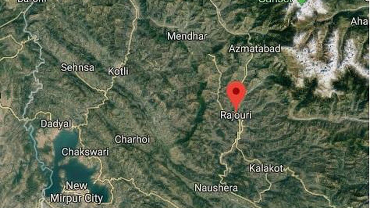 Army Officer Found Dead Under Mysterious Circumstances In Jammu And   Vbk Rajouri Map