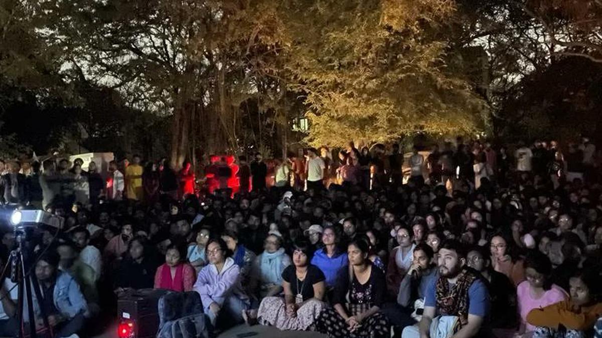 BBC documentary on PM Modi screened at Hyderabad University again, ABVP counters it by screening ‘Kashmir Files’