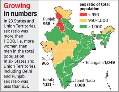 Indian 2050 Sex - National Family Health Survey says women outnumber men - The Hindu