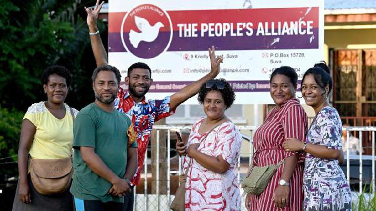 Vote counting finishes in Fiji election with no clear winner