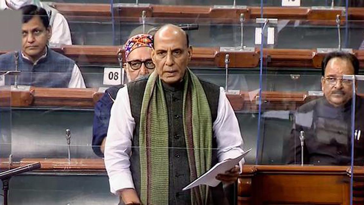 Parliament Winter Session live updates | Rajnath Singh to address both houses about Indo-China border clash