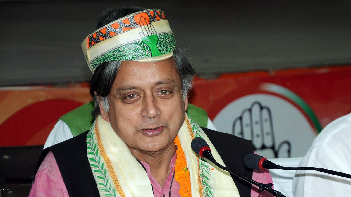 Don’t see myself contesting another Lok Sabha election: Tharoor