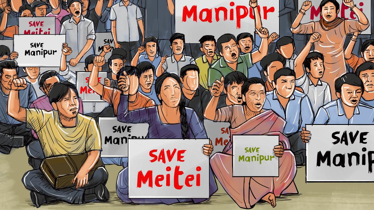 Meiteis Clash Of Clans In Manipur The Hindu