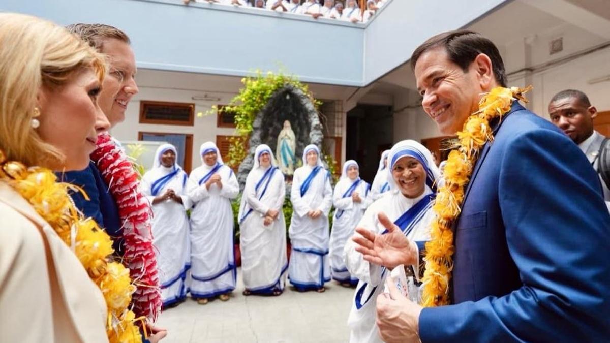 Marco Rubio in India LIVE: Rubio visits Saint Teresa's Missionaries of Charity in Kolkata