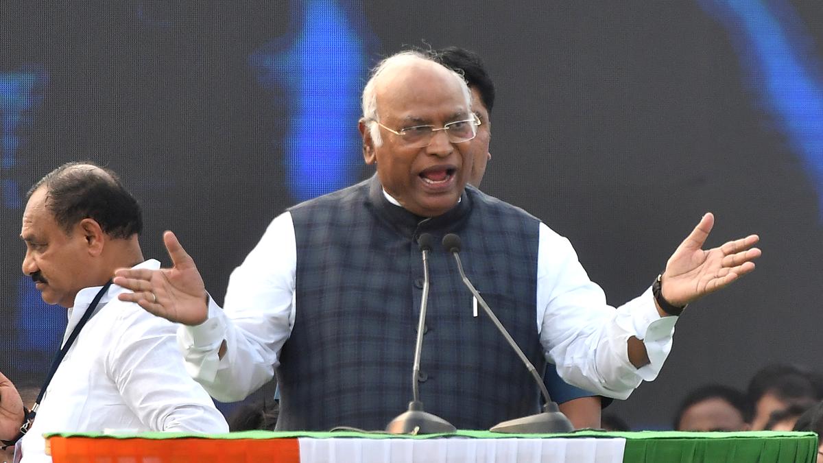 Congress chief Mallikarjun Kharge hasn’t got through to Nitish so far, says Cong.