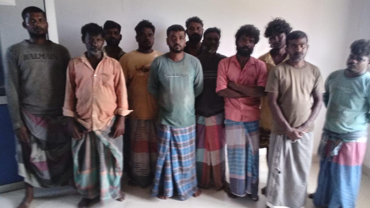 11 Indian fishermen from Tamil Nadu held; one trawler seized by Sri Lankan Navy