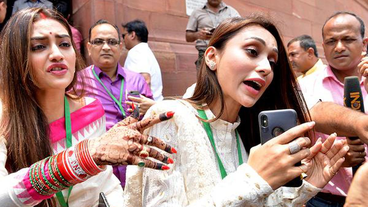 Trolls Cant Get Enough Of Trinamool Mps Nusrat Jahan Mimi Chakraborty