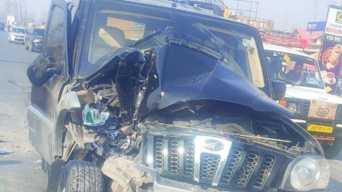 PDP chief Mehbooba Mufti’s car damaged in accident, escapes unhurt