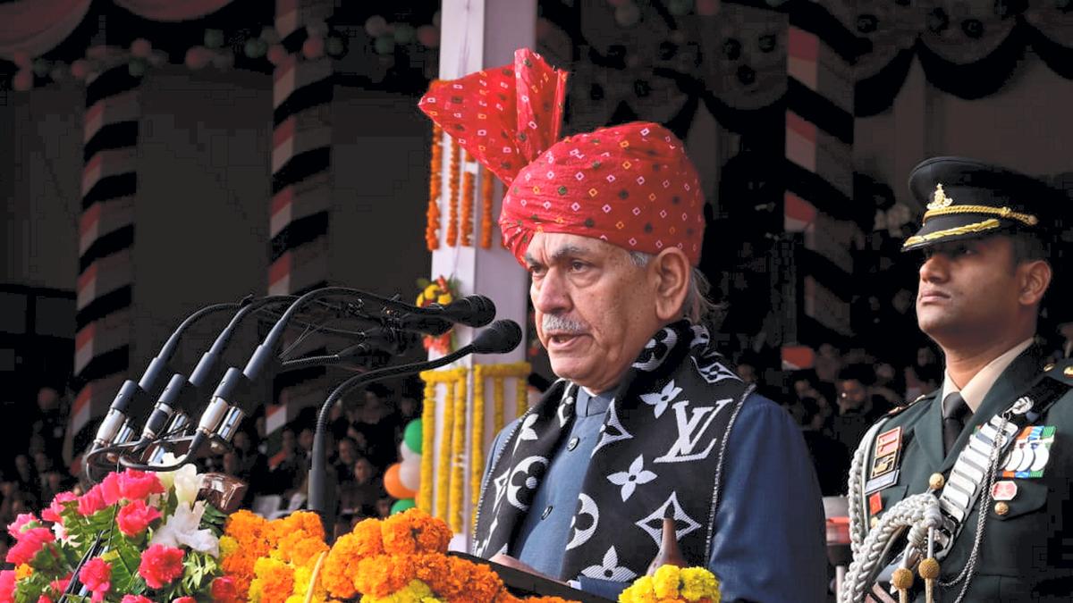 Holding G-20 meeting in J&K will be a message to our enemies, says Lieutenant-General Manoj Sinha