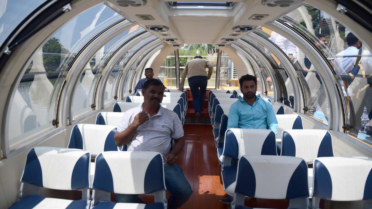 Trial run of ‘water bus’ rekindles hope to reconnect with Srinagar’s past