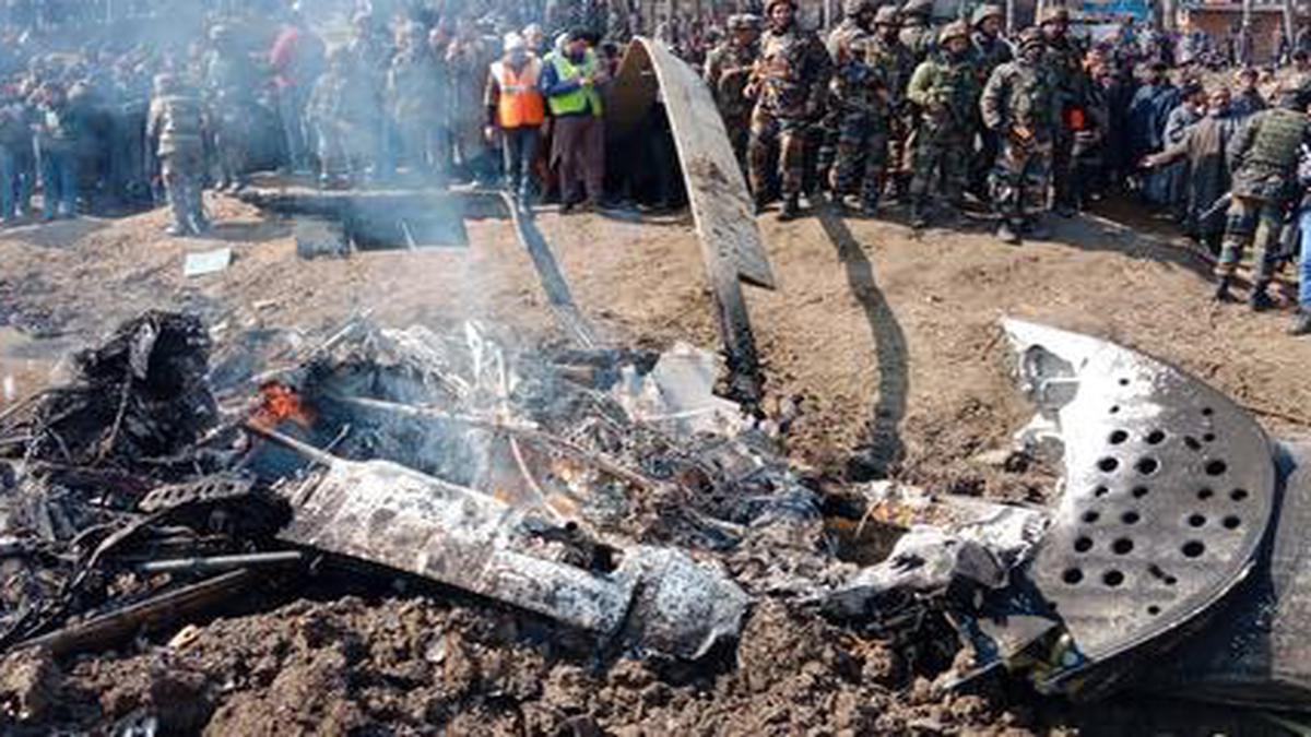 6 IAF personnel, civilian killed in helicopter crash in Budgam