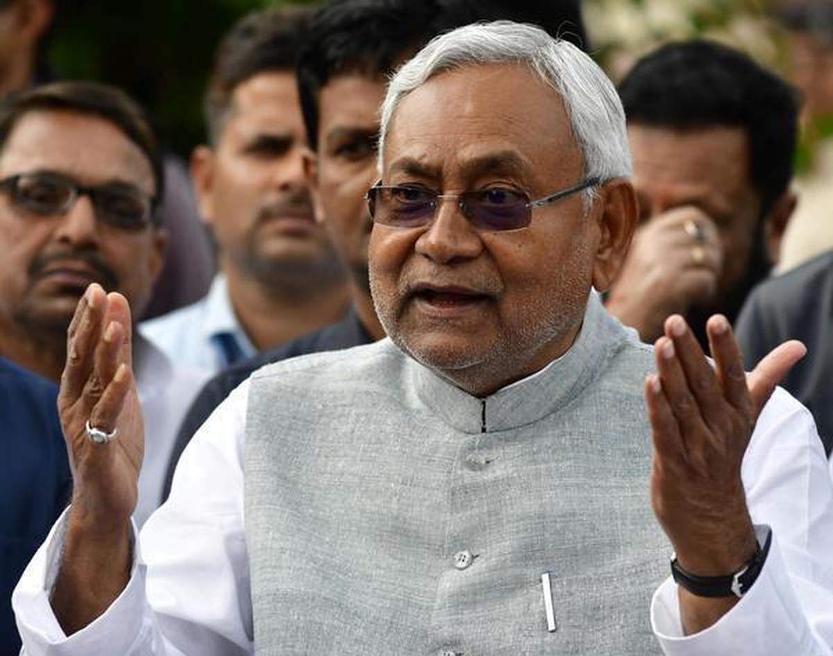 Even Tejashwi's partymen don't know where he is, says Bihar CM Nitish Kumar  - The Hindu