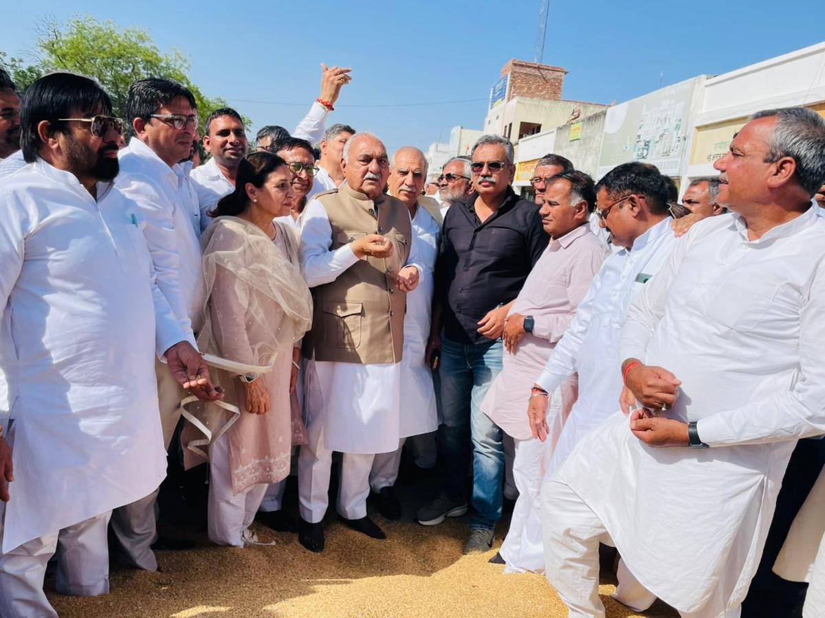 Political slugfest between Congress-BJP in Haryana over crop procurement