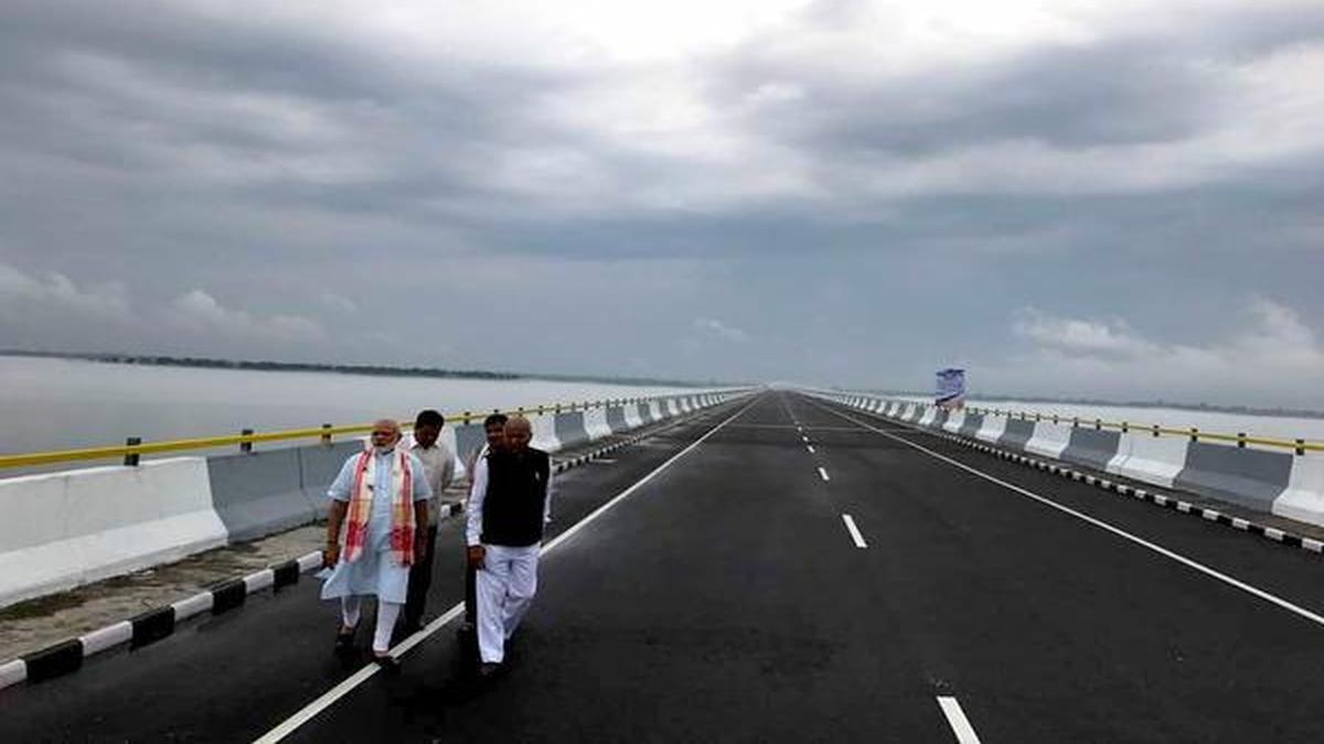 Dhola Sadiya Bridge PM Narendra Modi inaugurates India’s longest river