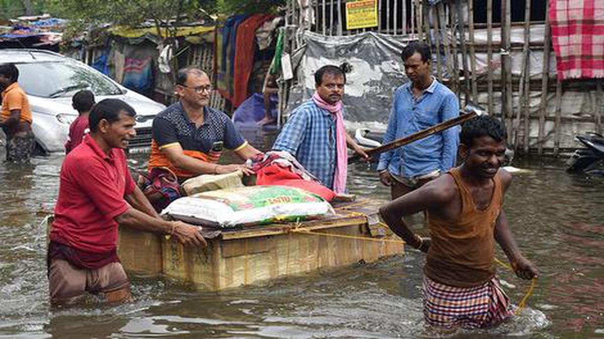 Relief works on in rain-battered Bihar