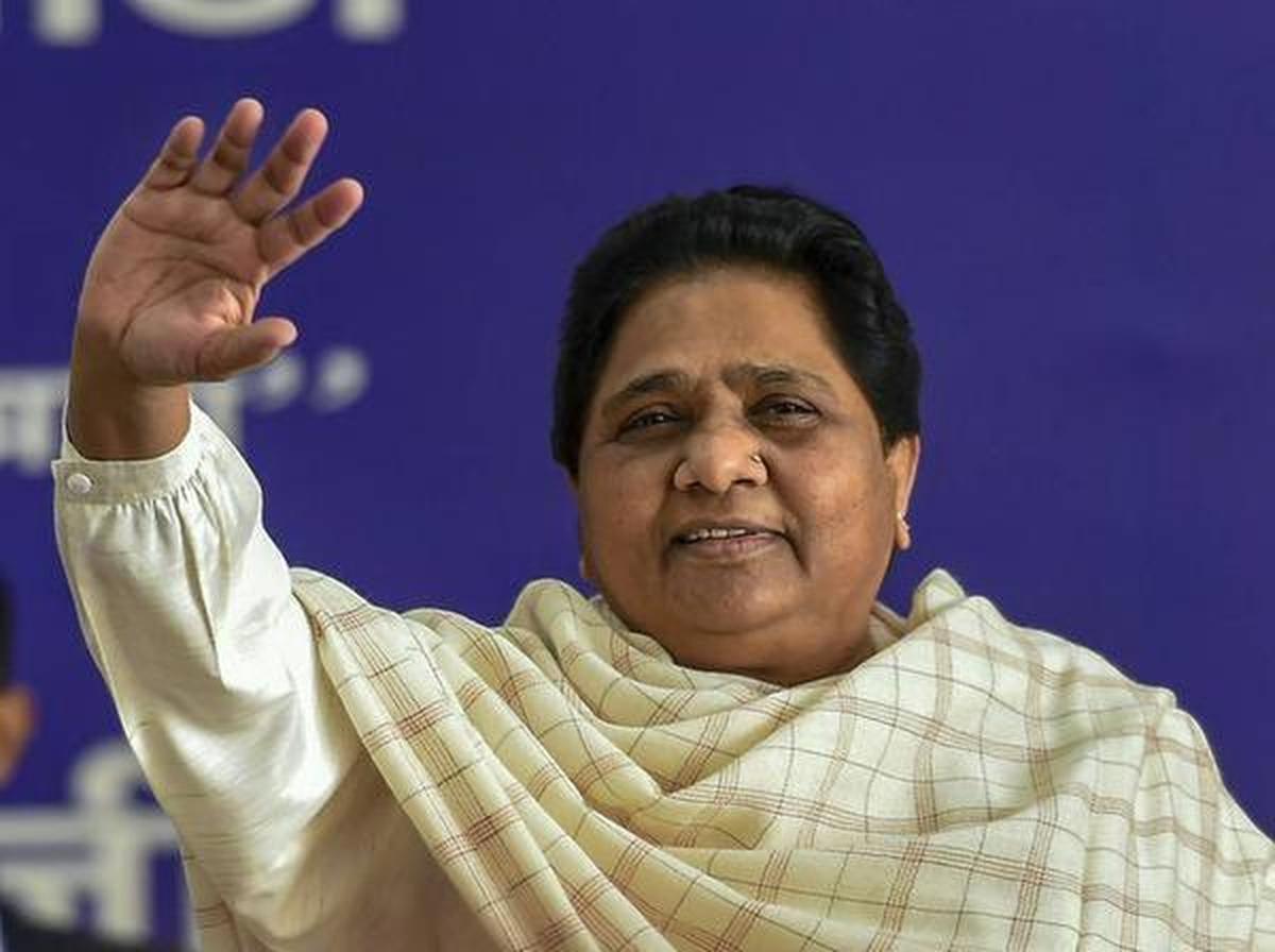 Mayawati re-elected BSP chief; vows to never to stop or bend - The Hindu