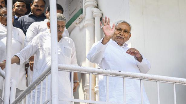 Nitish Kumar mocks PM Modi, but again rules himself out of PM's race