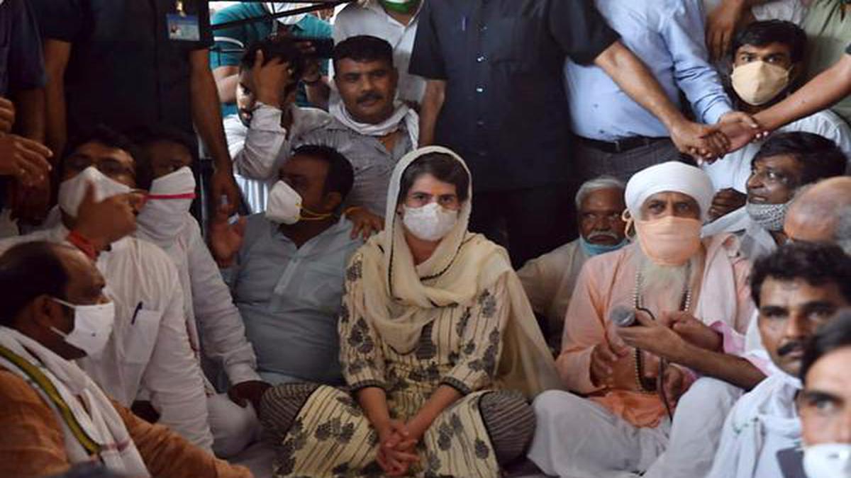 Hathras case | U.P. govt threatening family with narco test, alleges Priyanka Gandhi