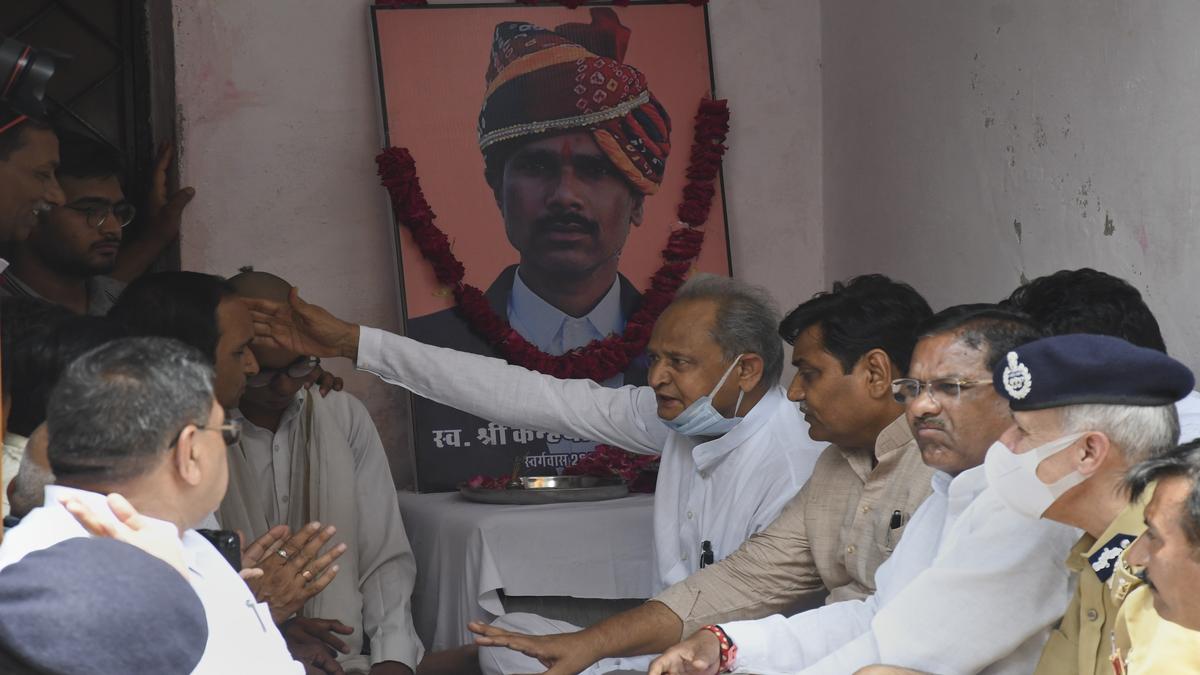 Udaipur murder Rajasthan CM Ashok Gehlot meets family of tailor; says NIA should file charge