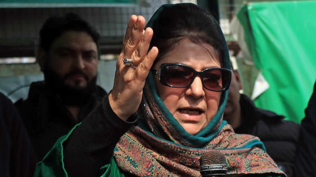 Kashmiri Muslims need to protect Pandits from assailants: Mehbooba Mufti