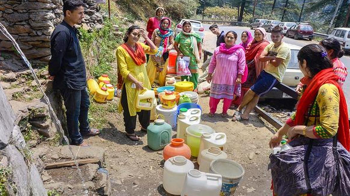 Shimla water crisis lawyers abstain from courts The Hindu