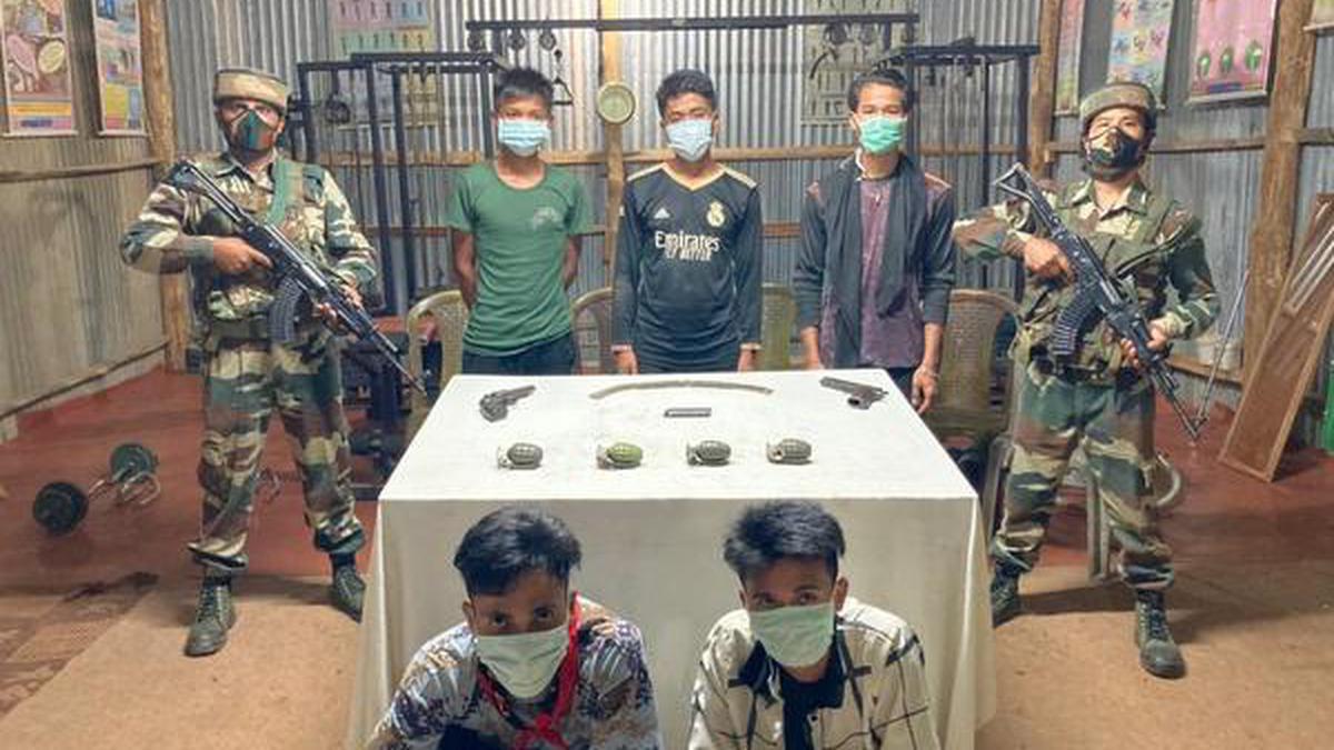 Five Arakan Liberation Party cadre held in Mizoram The Hindu