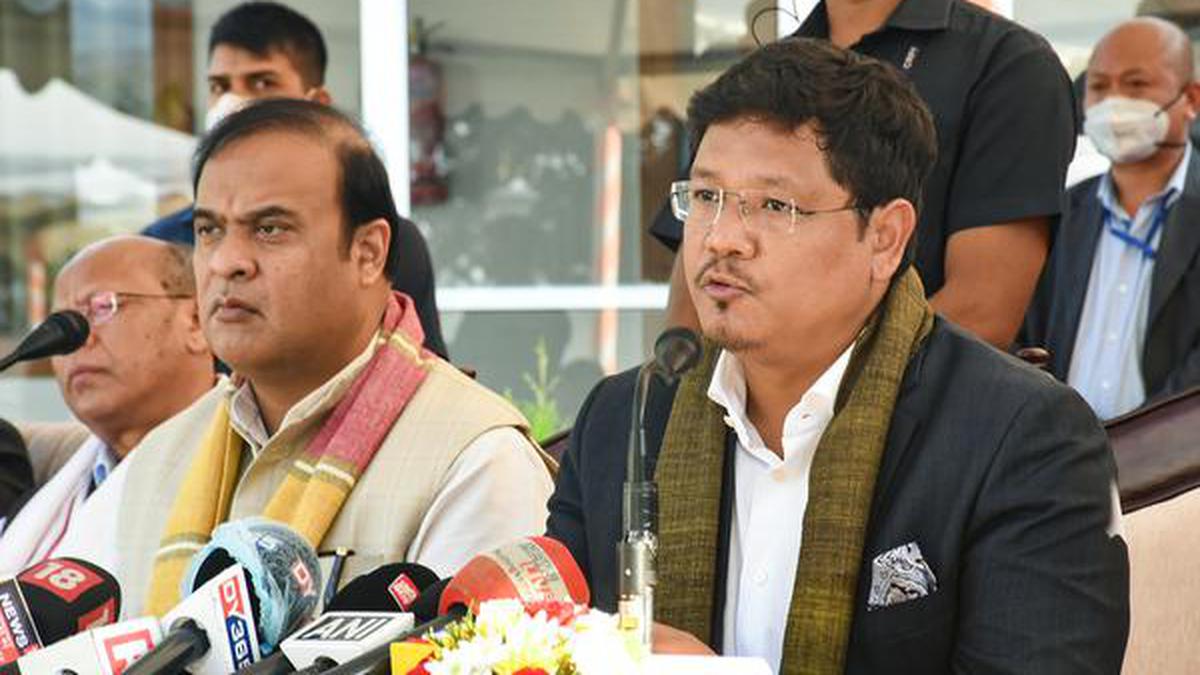 Meghalaya villagers protest boundary pact with Assam