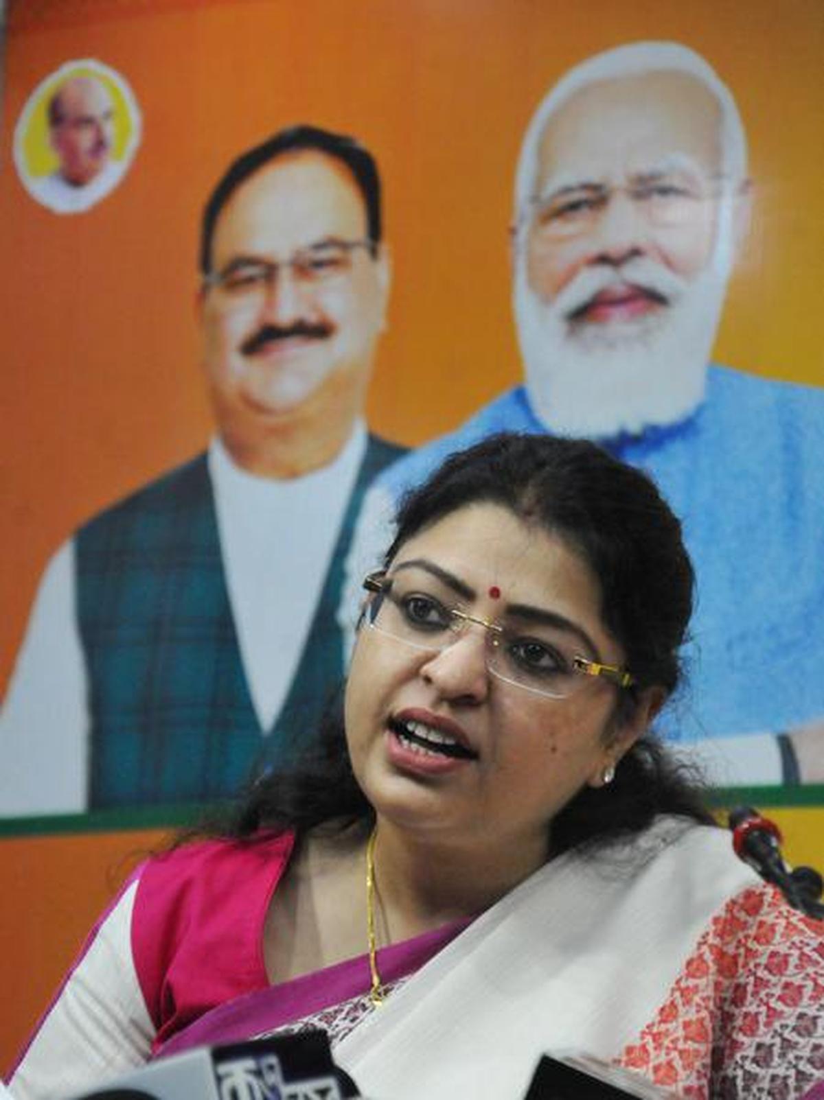 Bharatiya Janata Party (BJP) leader and lawyer Priyanka Tibrewal. File