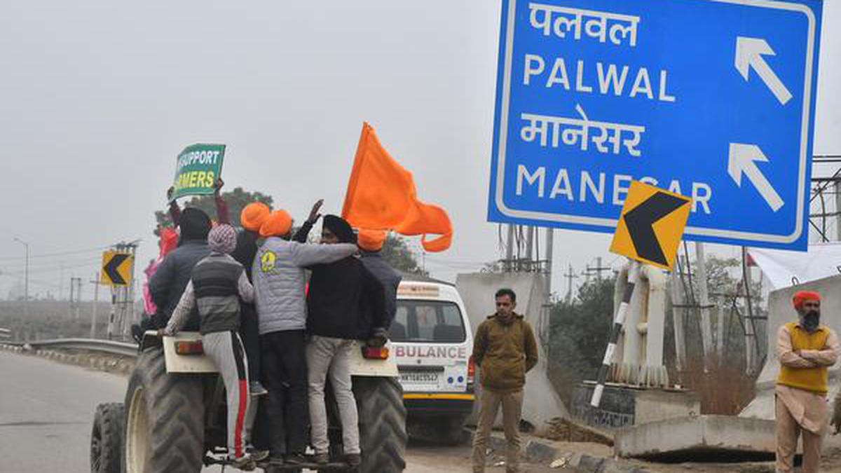 In Haryana, JJP Under Strain From Protesting Farmers - The Hindu