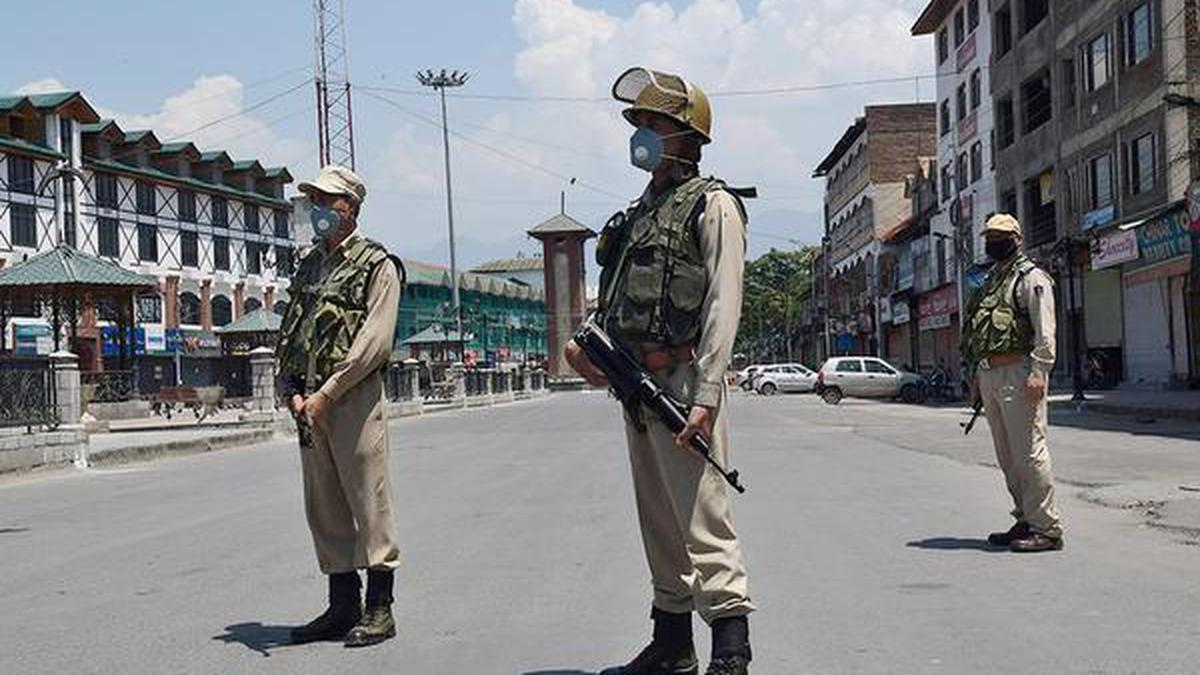 Curfew in Srinagar for two days