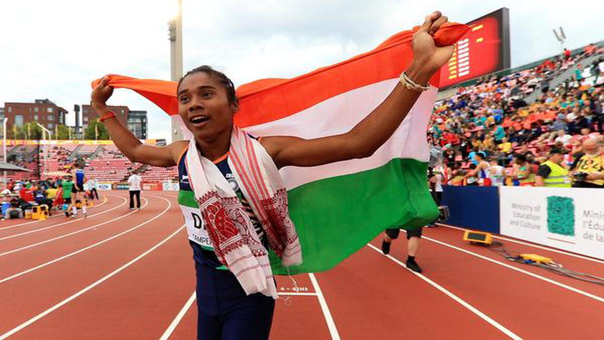 Sprinter Hima Das secures first division in Assam class 12 exam