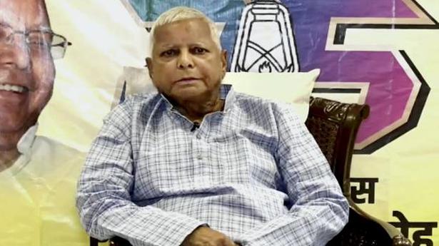 Lalu Yadav in ICU after shoulder fracture