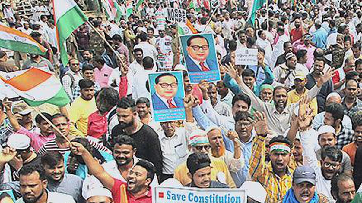 Massive protest against CAA-NPR-NRC in Odisha