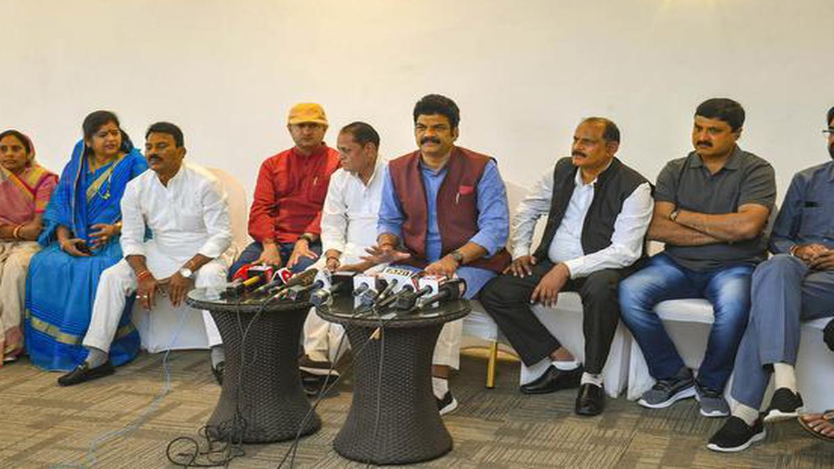 Rebel Madhya Pradesh Congress MLAs join BJP