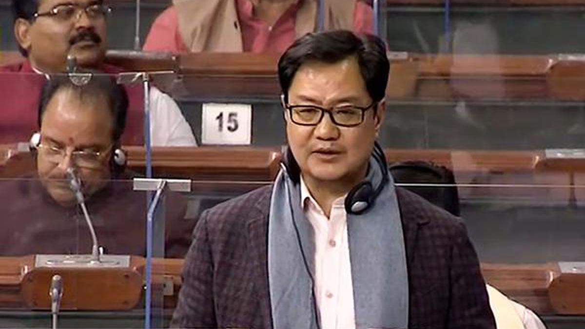 No proposal to scrap sedition law, Rijiju informs Lok Sabha