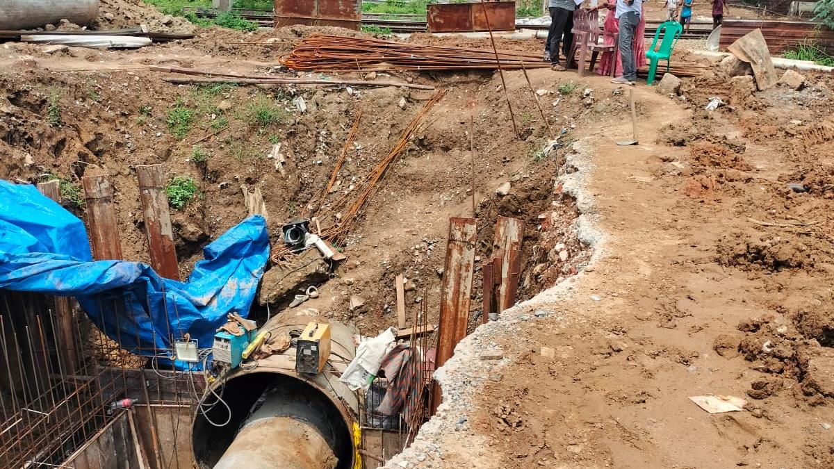 Residents in Ambattur zone may get relief from sewage woes as Metrowater pipeline project nears completion