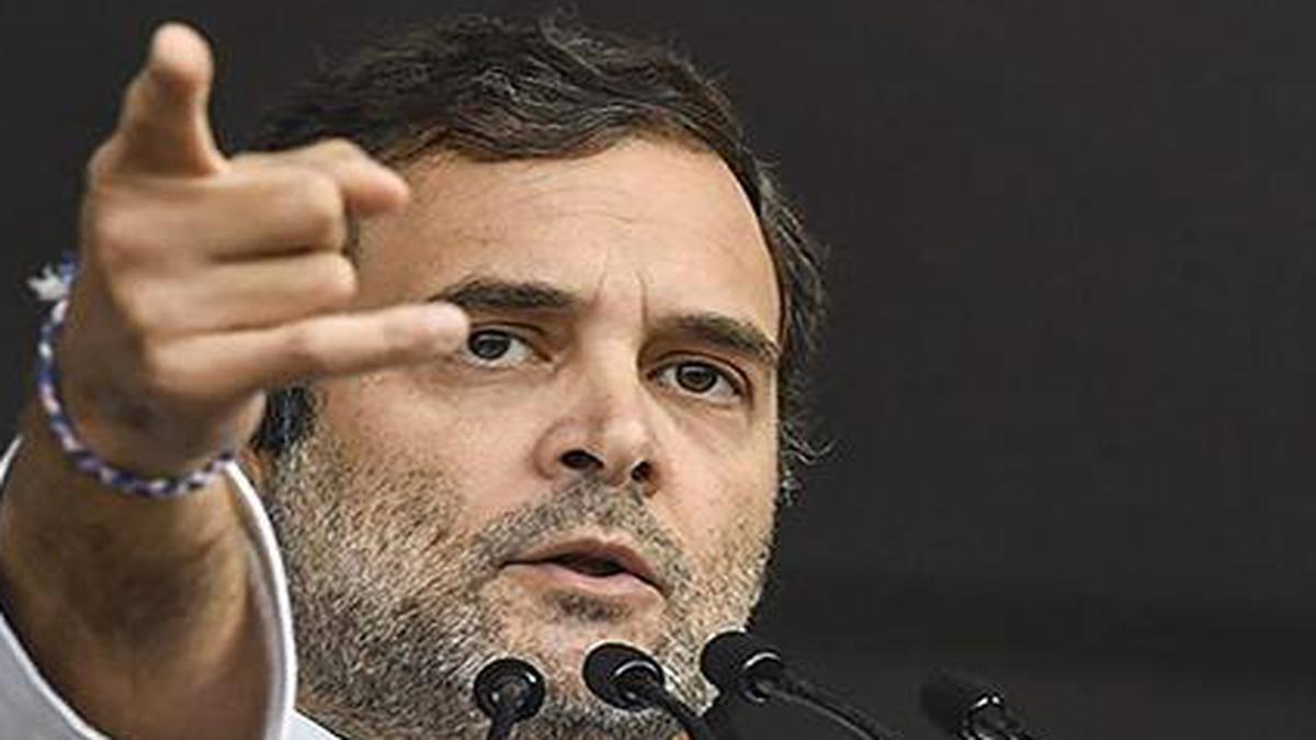 Have the Chinese occupied Indian territory in Ladakh, Rahul Gandhi asks Rajnath Singh