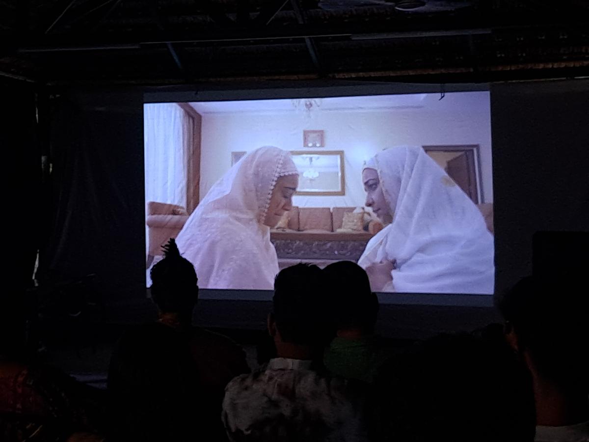 A still from Sheer Qorma with Swara Bhasker and Divya Dutta at the Out and Loud Pune International Queer Film Festival held from May 24-26 at Max Mueller Bhavan Pune