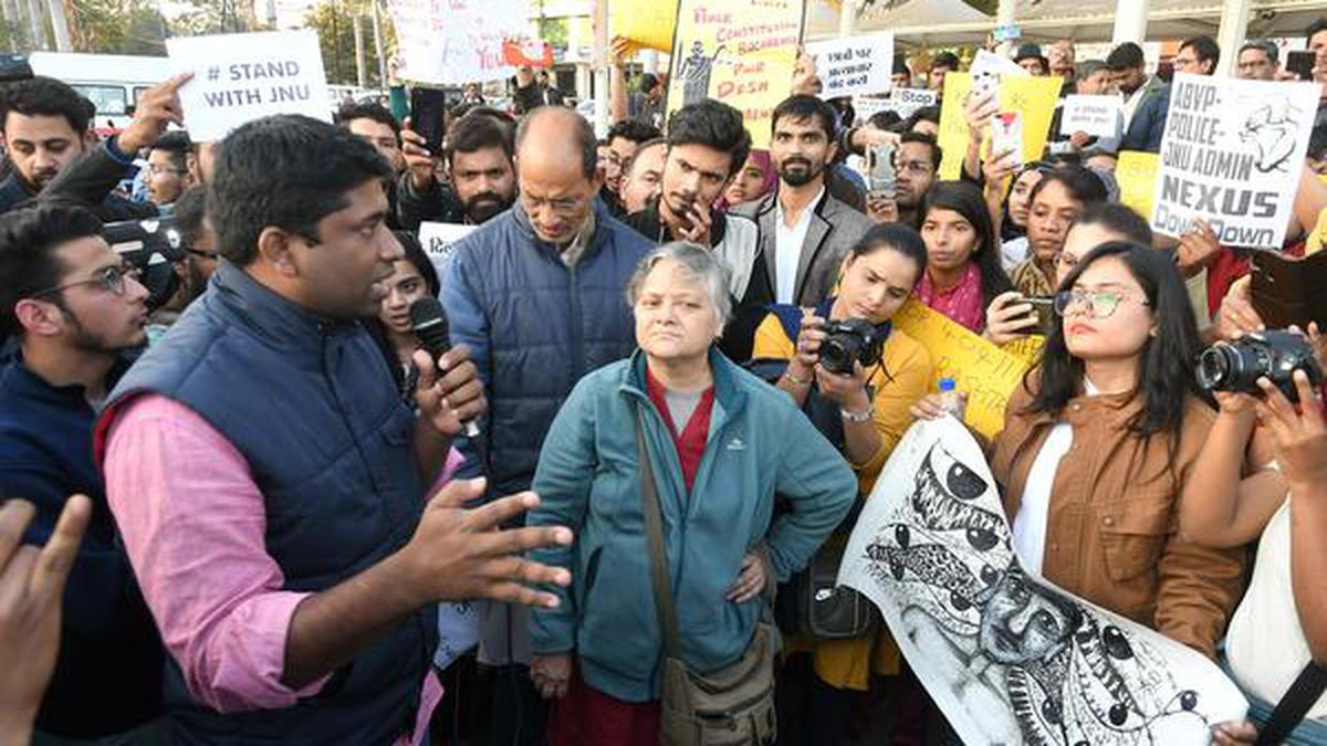 JNU violence: Govt has given free hand to supporters to attack dissenters: ex-IAS officer