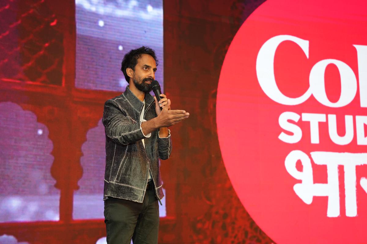 Ankur Tewari speaks during the ‘Coke Studio Bharat’ launch event in Mumbai