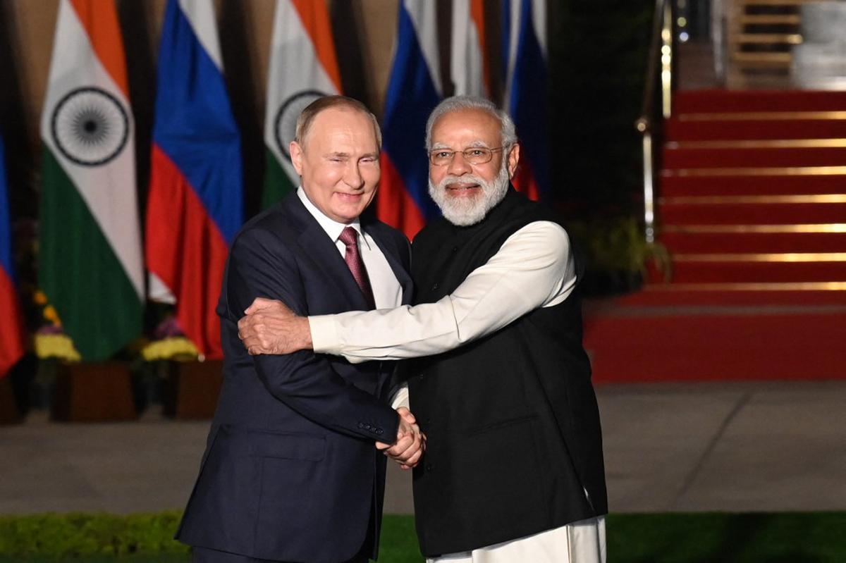 prime minister narendra modi had telephonic conversation with russian  president vladimir putin - The Hindu
