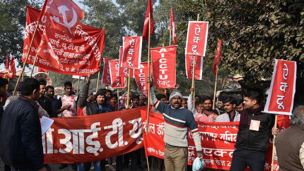 Trade unions to go on strike on May 22 to protest against labour laws suspension