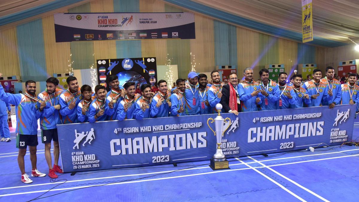 Les hommes et les femmes indiens remportent les 4e titres asiatiques de Kho Kho