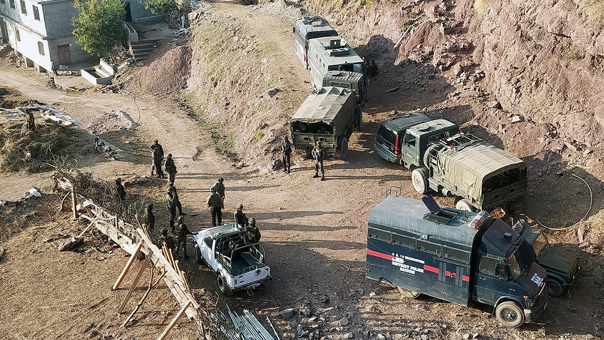 Search operation underway at Rajouri terror attack site