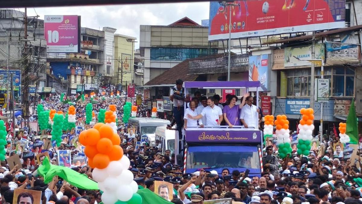 Wayanad bypoll: Priyanka Gandhi files nomination for electoral debut