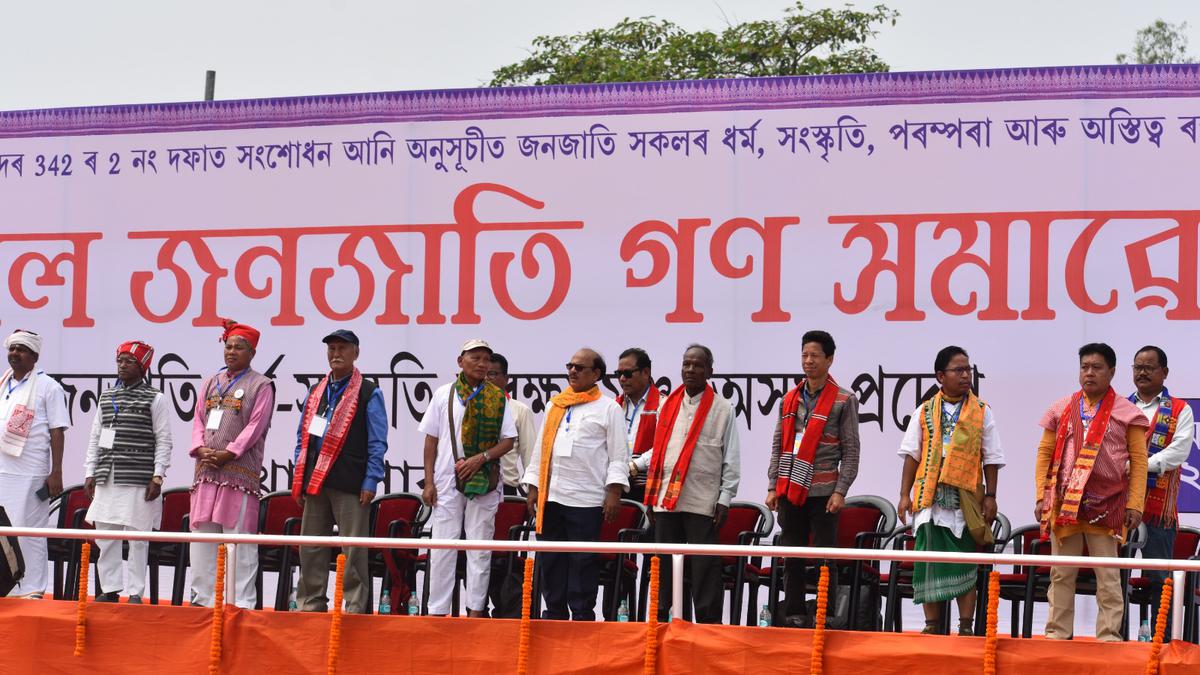 RSS-affiliate group in Assam demands removal of converted tribals from Scheduled Tribe list