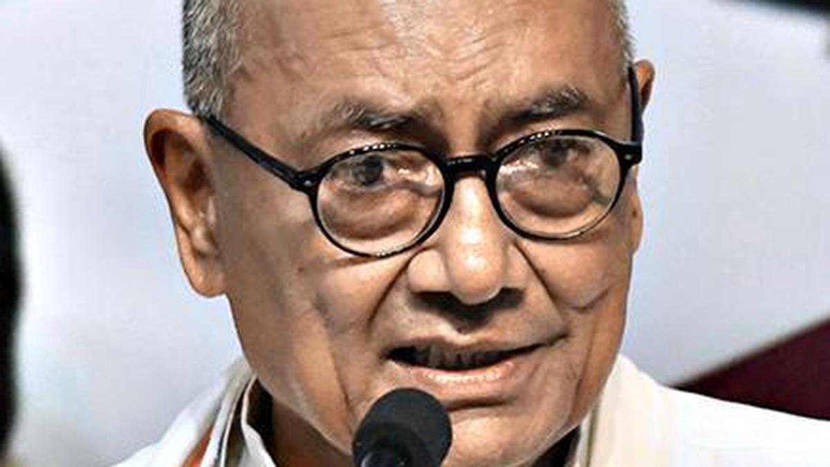 BJP leaders luring Congress MLAs in Madhya Pradesh with ₹25-35 crore, alleges Digvijaya Singh