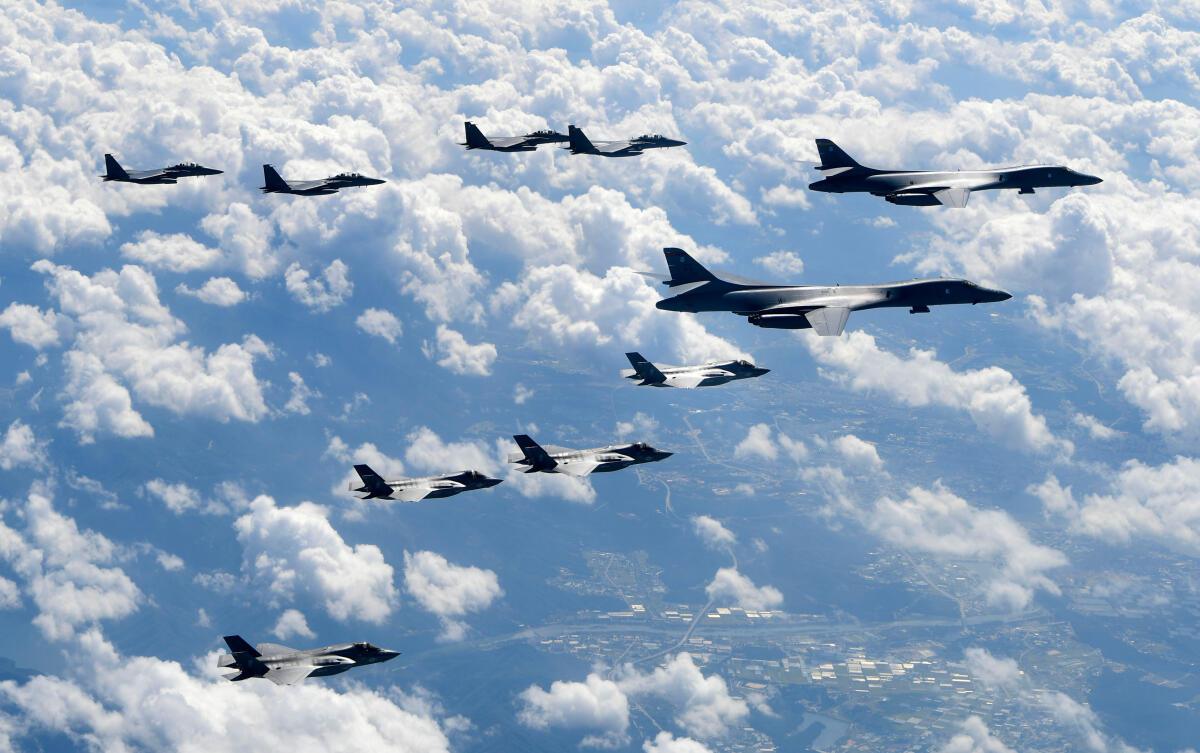 U.S. to fly supersonic bomber in show of force against North Korea