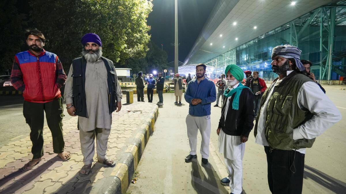 Plane carrying second batch of deportees from US lands in Amritsar